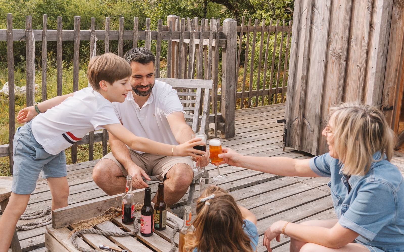 Moments de partage en famille