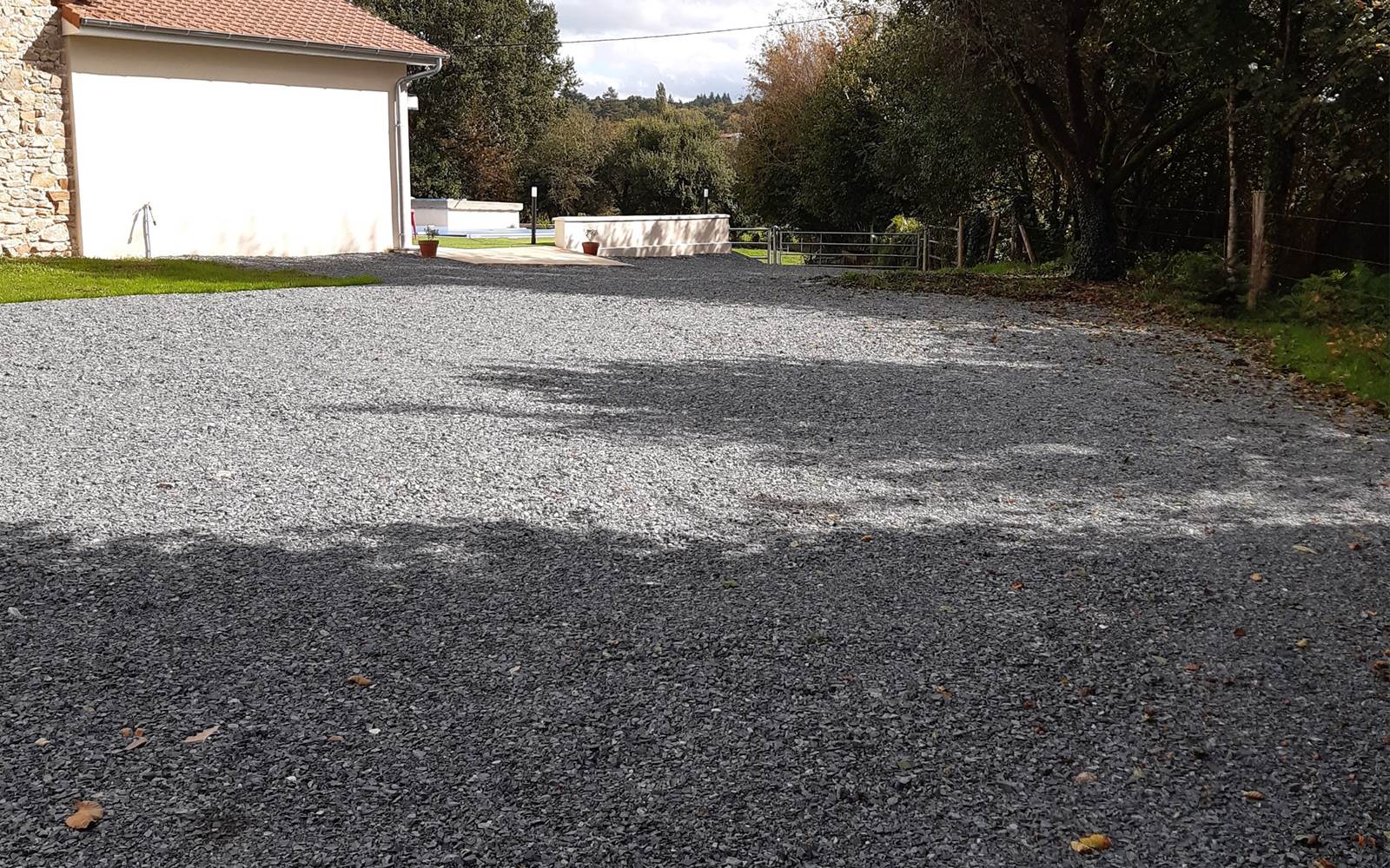 Gîte de la Brunerie parking