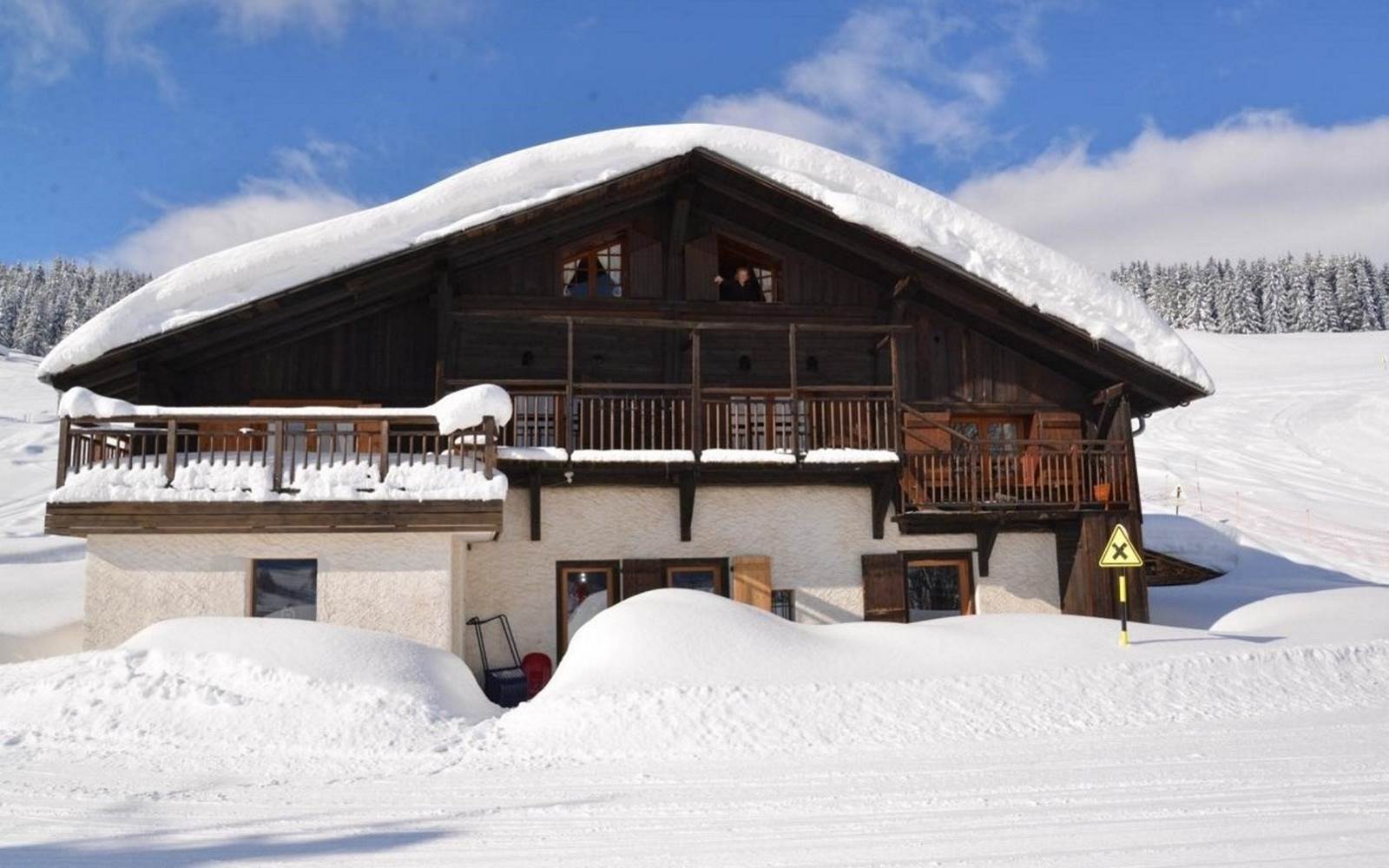 Espace Diamand, Crest Voland, Chalet des Molliettes (face)