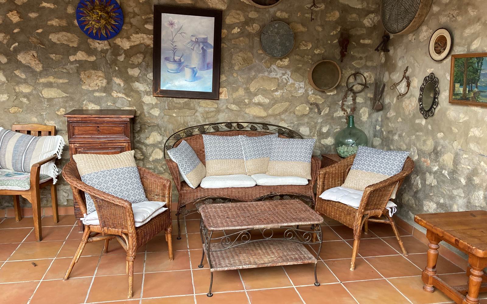 The patio