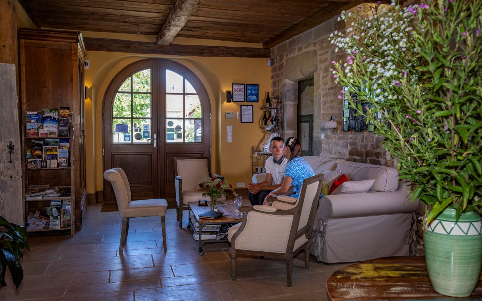 Profitez d'un moment de relaxation dans notre hall d'accueil