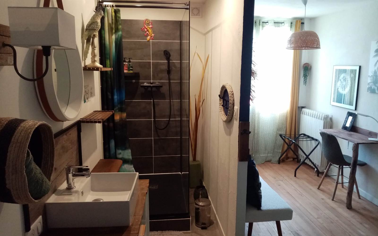 sdb chambre Tropicale