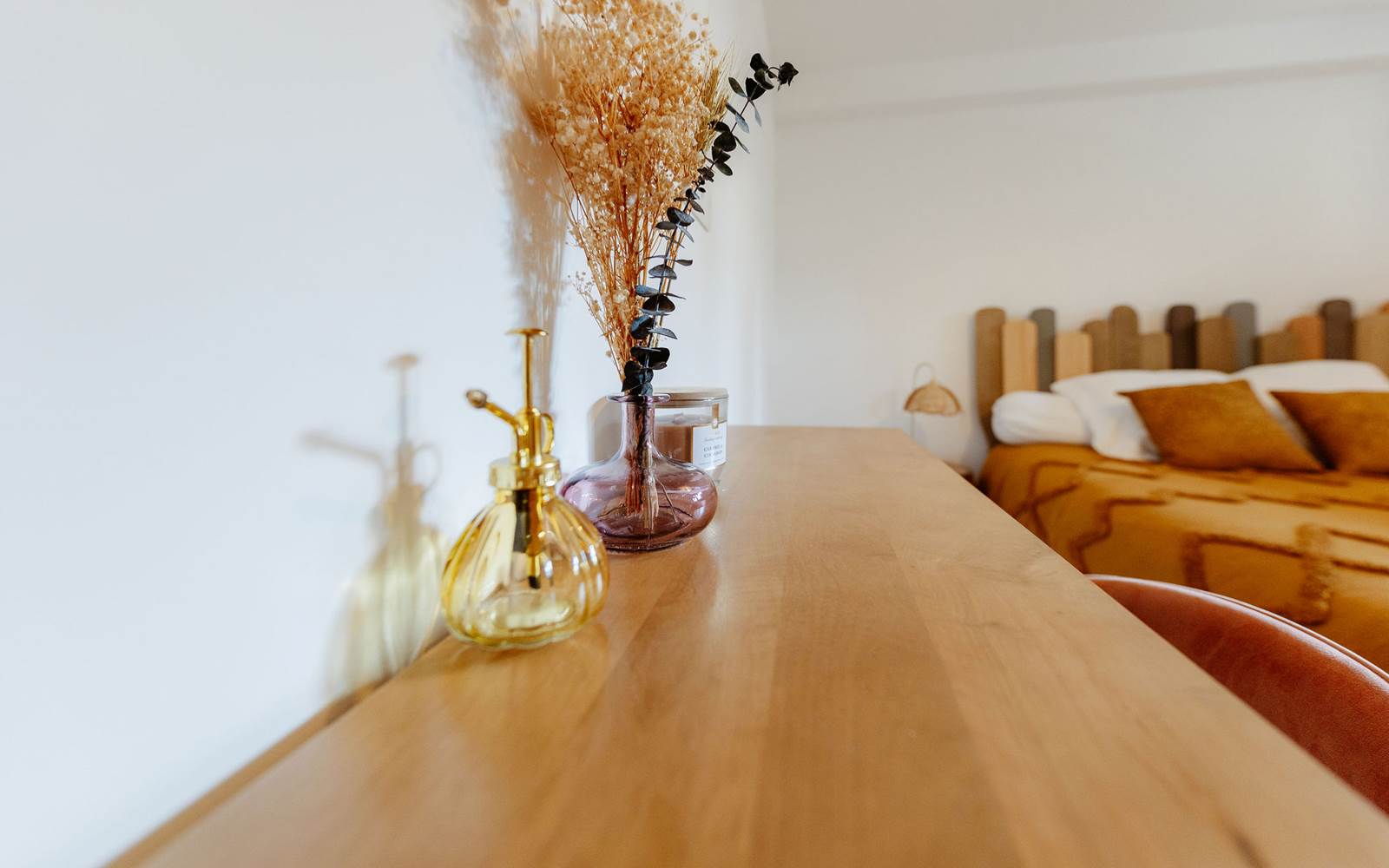 CHAMBRE YELLOW LIT DOUBLE XO 17