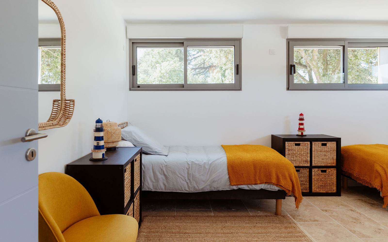 Chambre lits simples XO 17