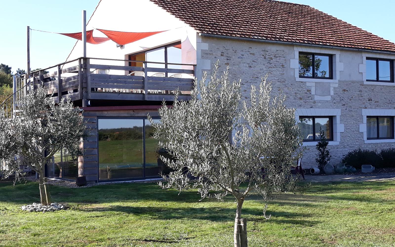 Spa et terrasse