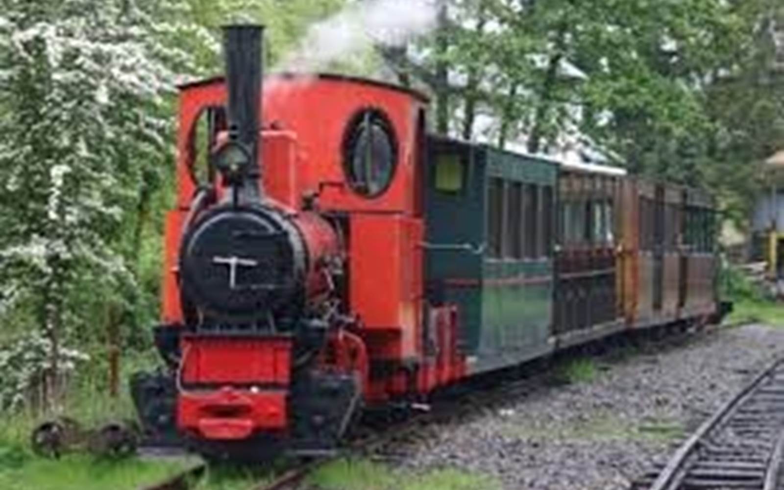 Le petit train du bonheur: train touristique à Rebecq