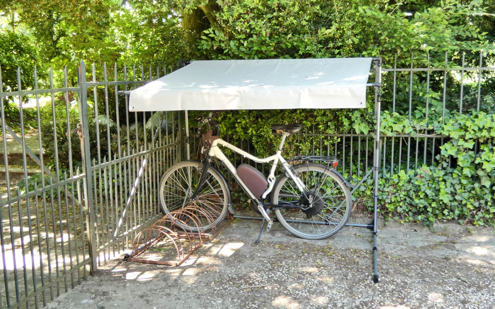Les cyclotouristes... et leur monture trouveront bon accueil