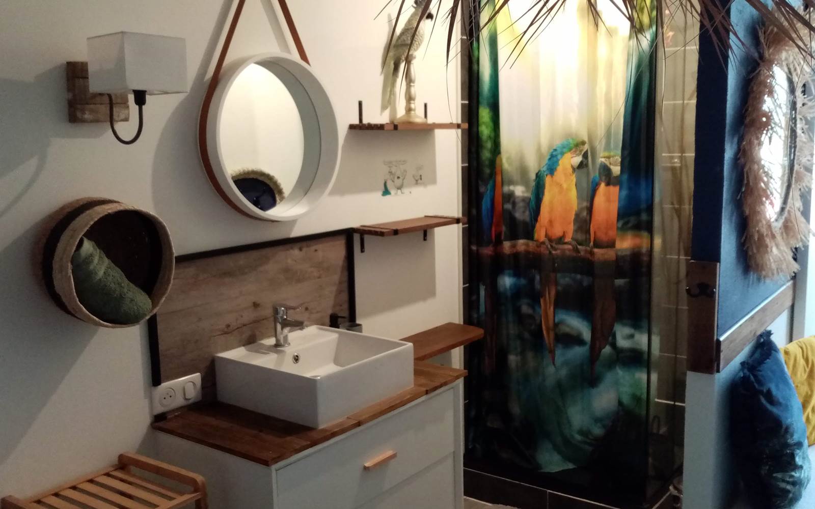 sdb chambre Tropicale