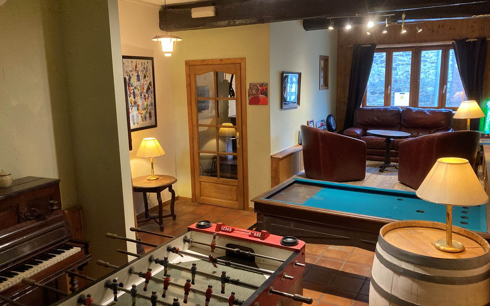 Salle de billard