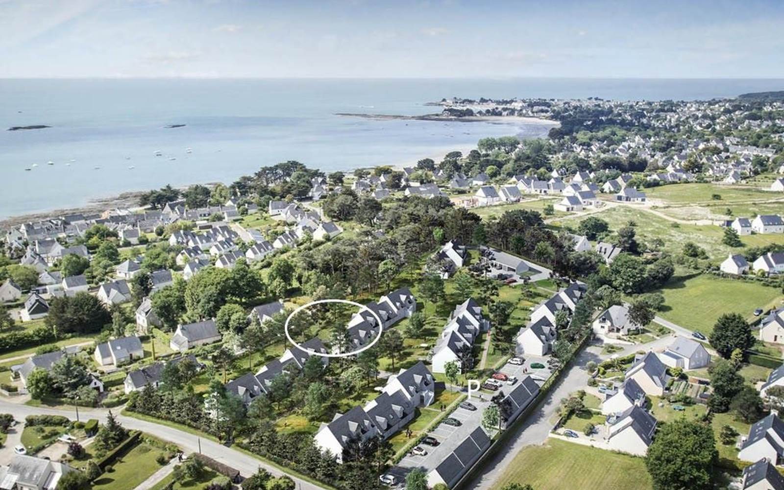 Vue d'ensemble Domaine de Roaliguen