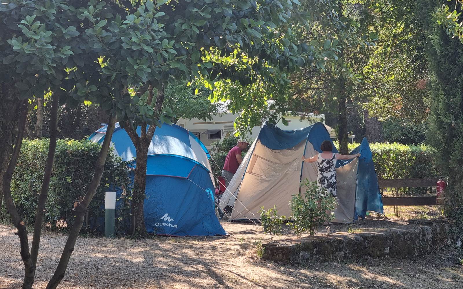 Emplacement camping l oree des cevennes