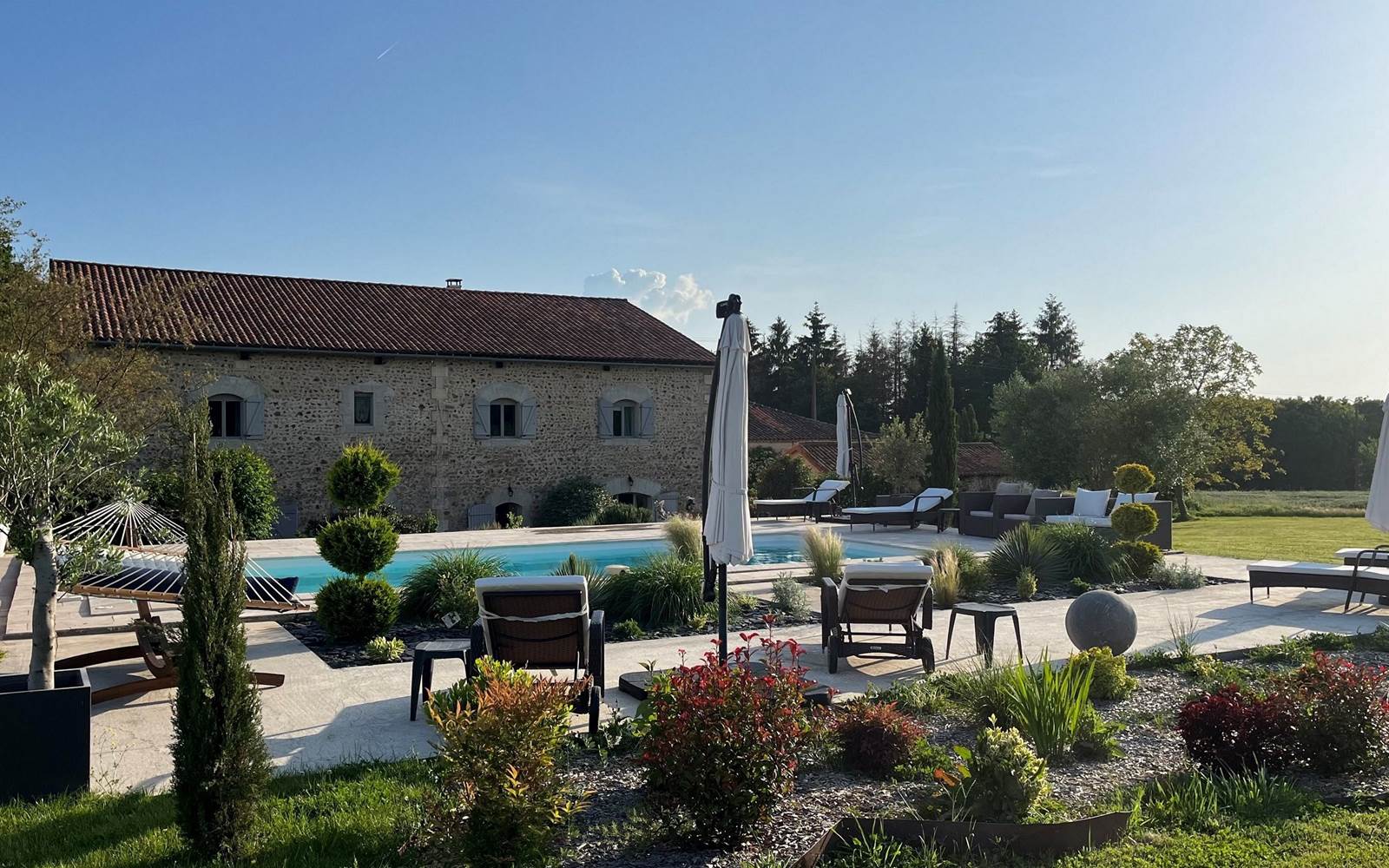 Maison d'hôtes Tendance Campagne Piscine