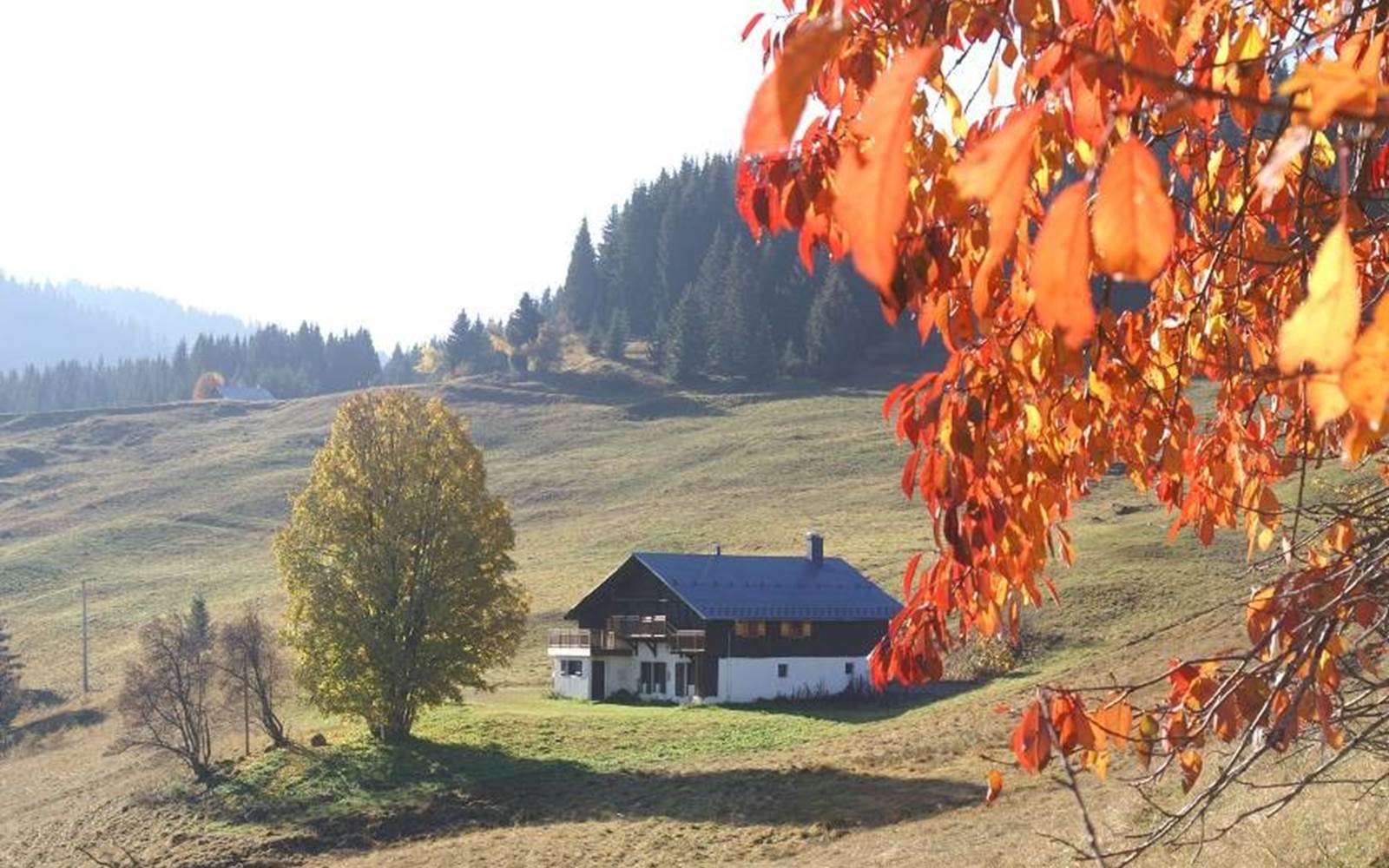 Espace Diamand, Crest Voland, Chalet des Molliettes (Automne)