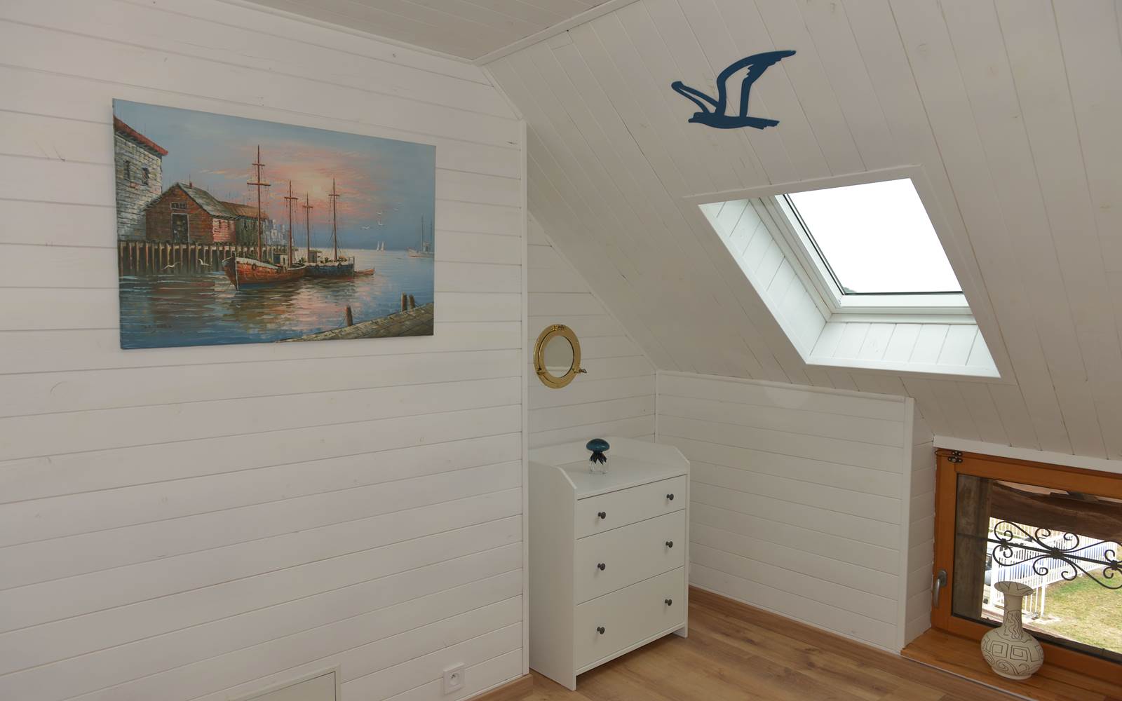 chambre bleu étage