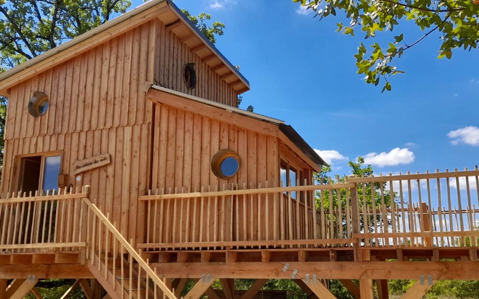 Ma cabane des rails (cabanes rapprochées)