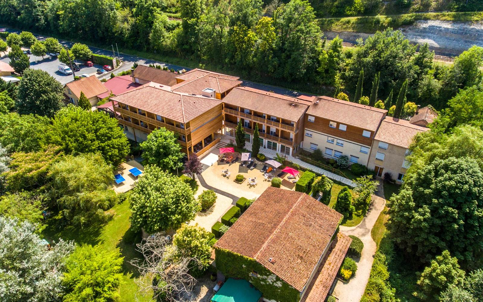 Vue large domaine