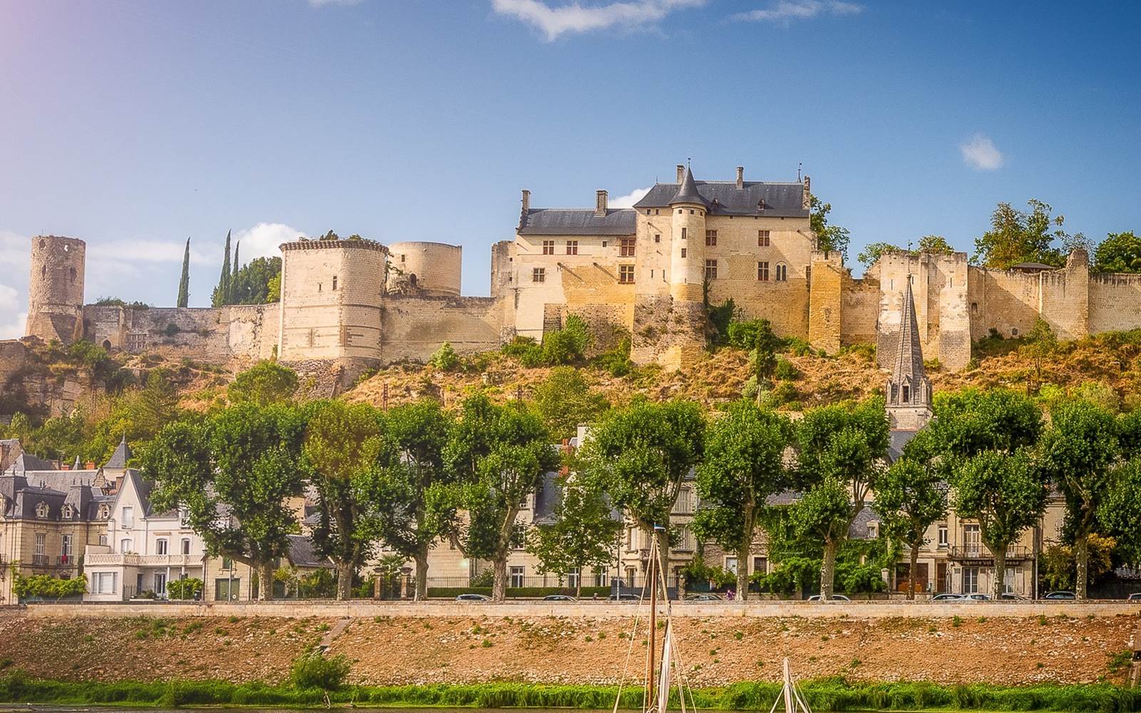 vue sur le chateau