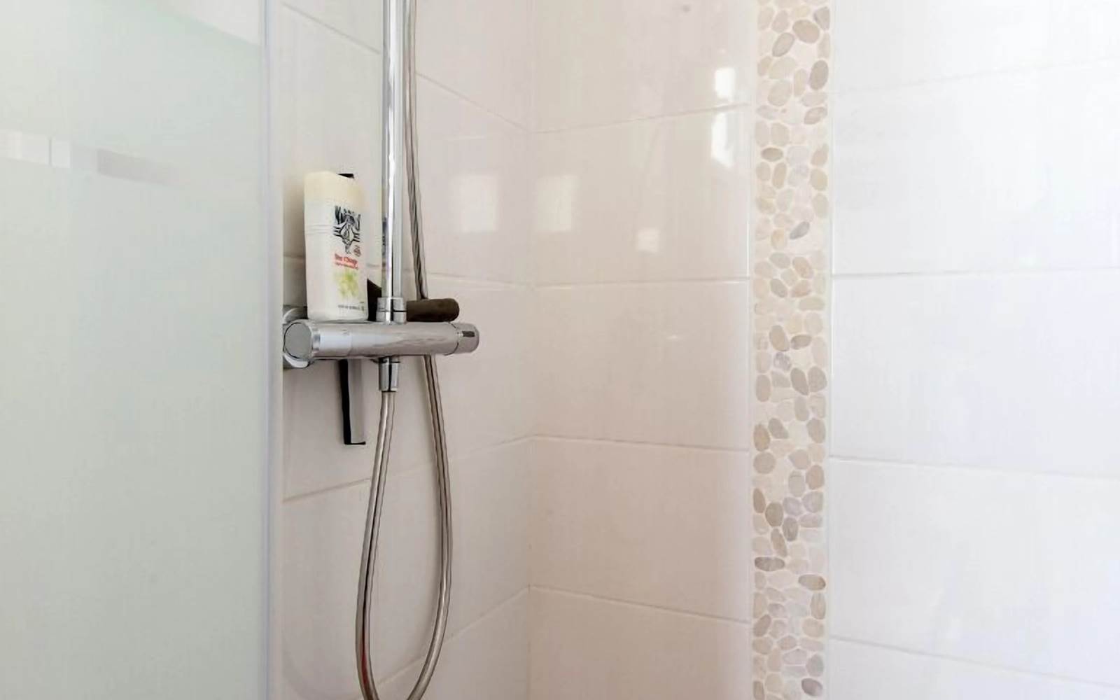 Douche éclairage naturel avec fenêtre oscillo battant