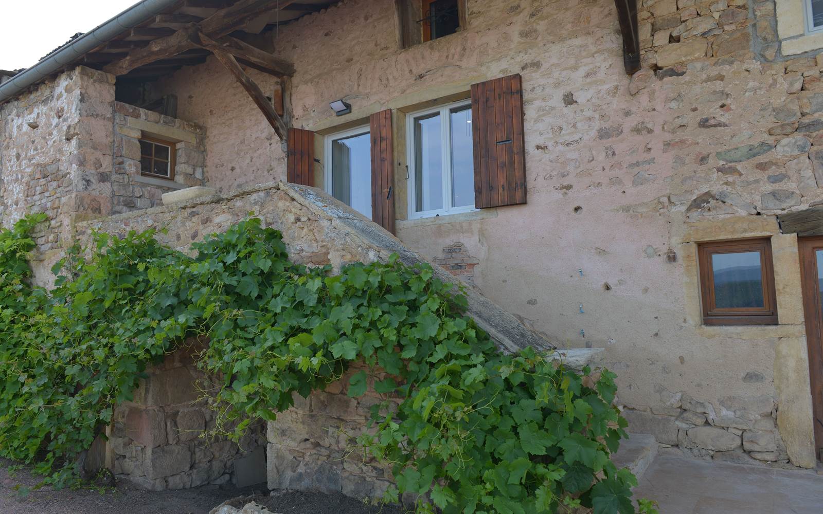 entrée du gîte