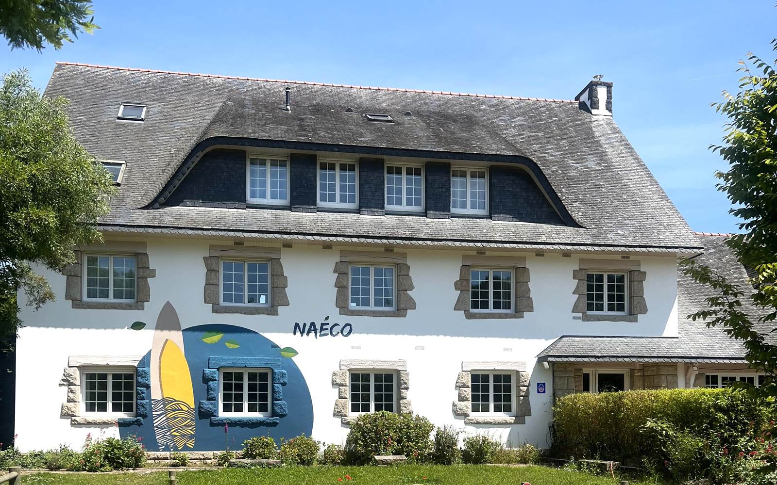 Facade Auberge Naéco Erdeven