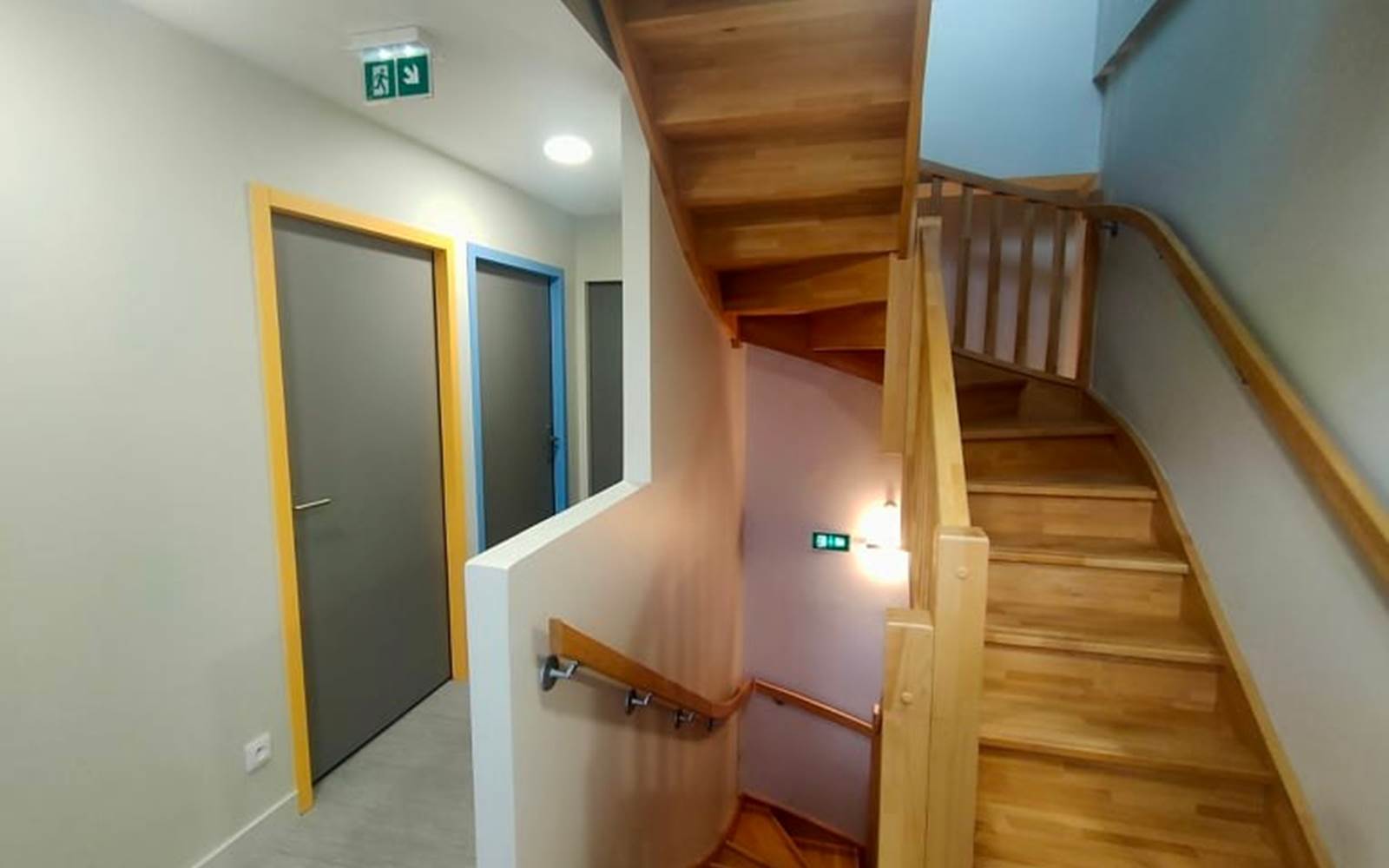 entre´e escalier