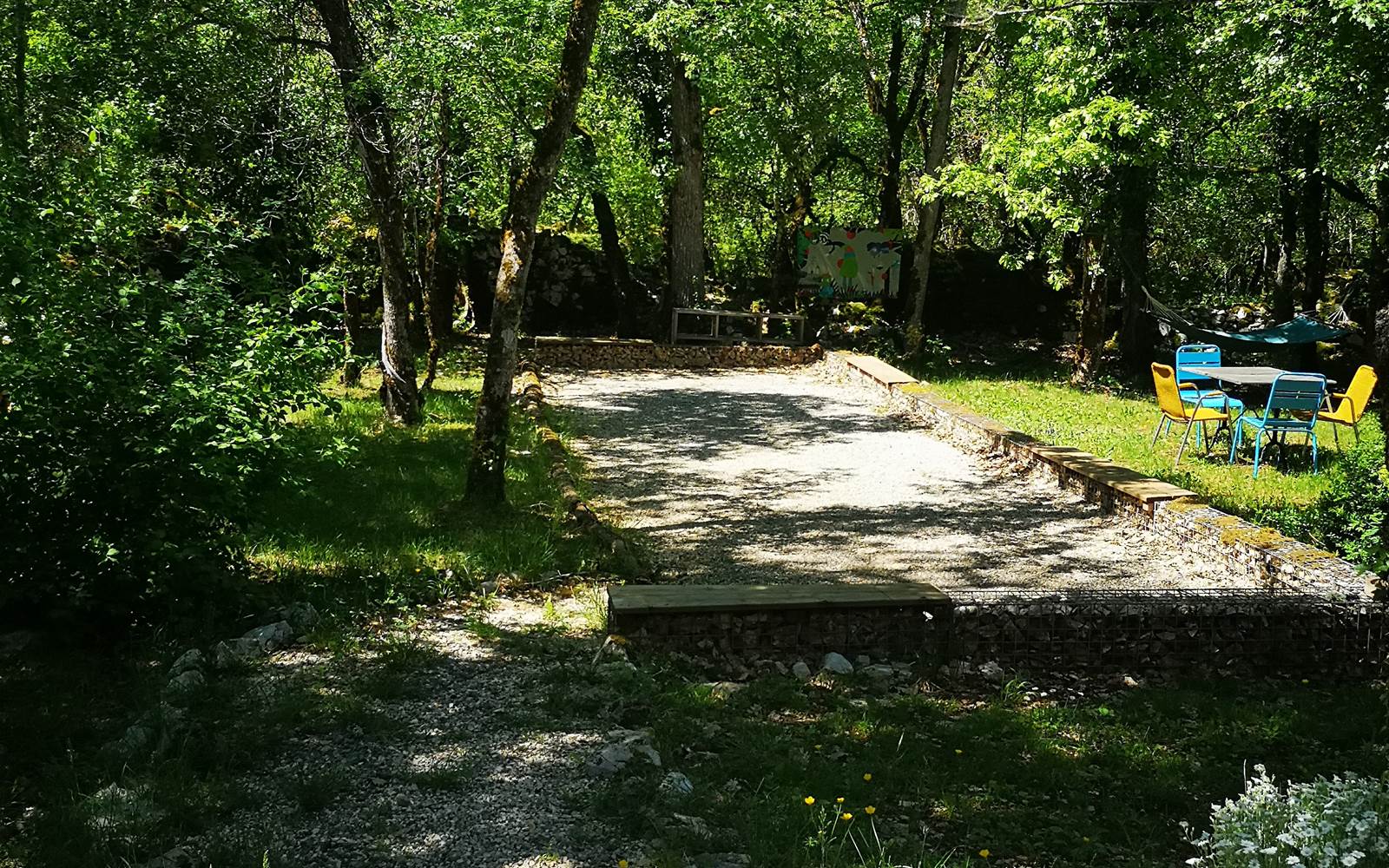 terrain de pétanque