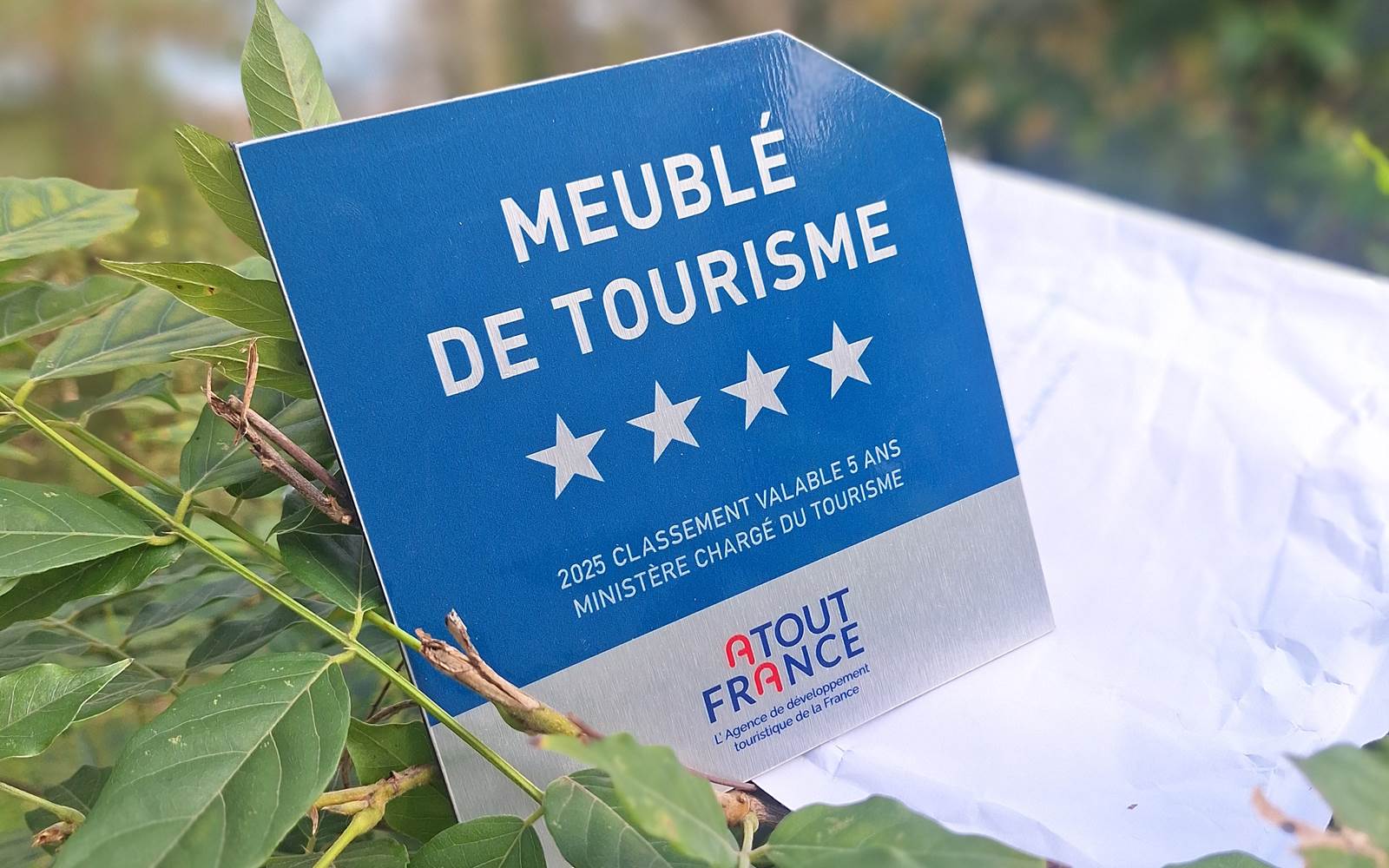 Classement 4 étoiles le Quatre Feuilles proche du Puy du Fou