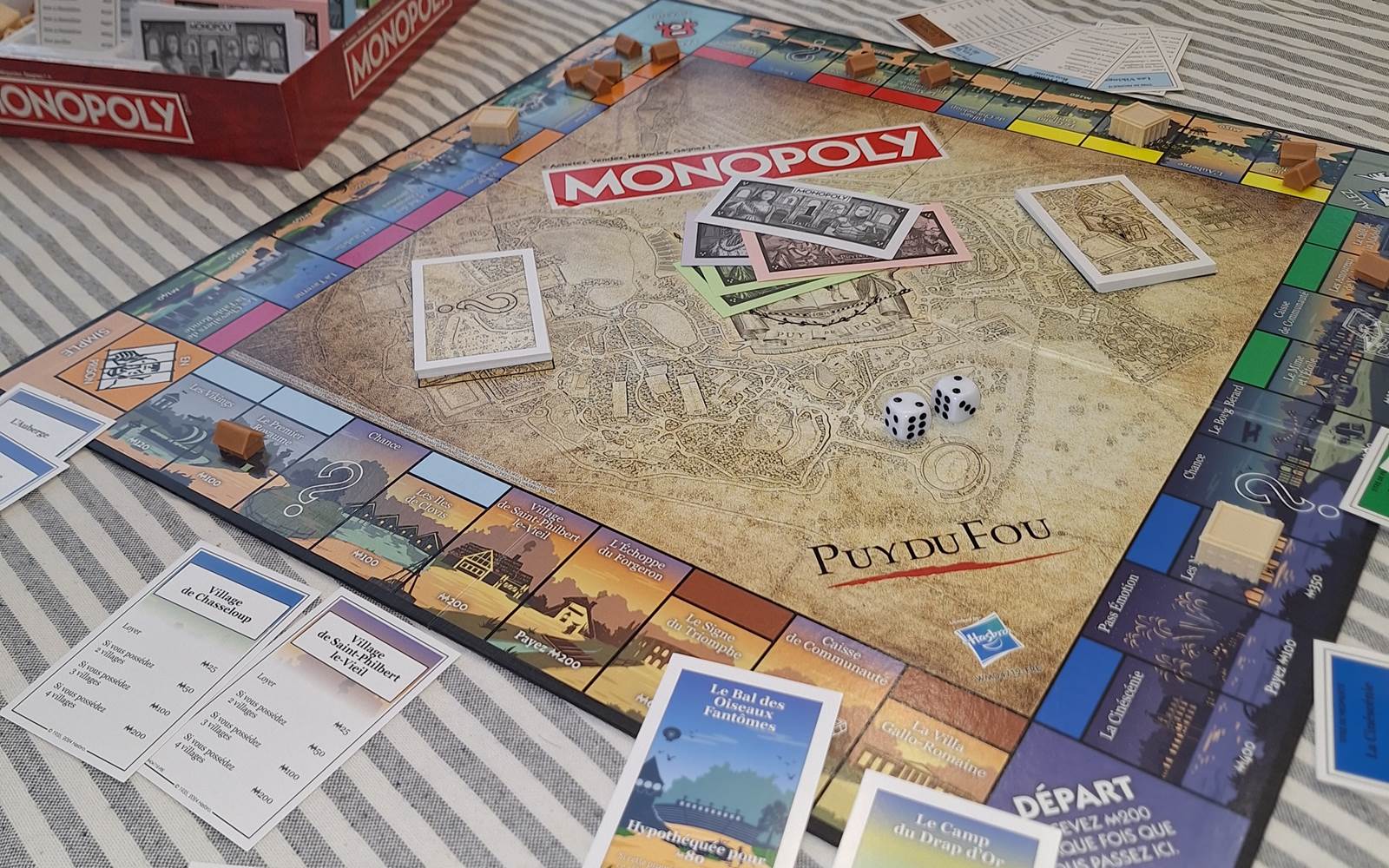 Jeux de sociétés le Puy du Fou Monopoly