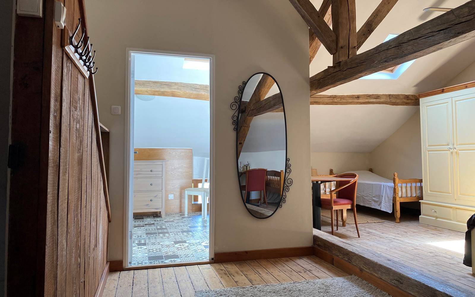 Photo de la Chambre Champagne - Chambres d'hôtes La Grange Richard à Dinsac