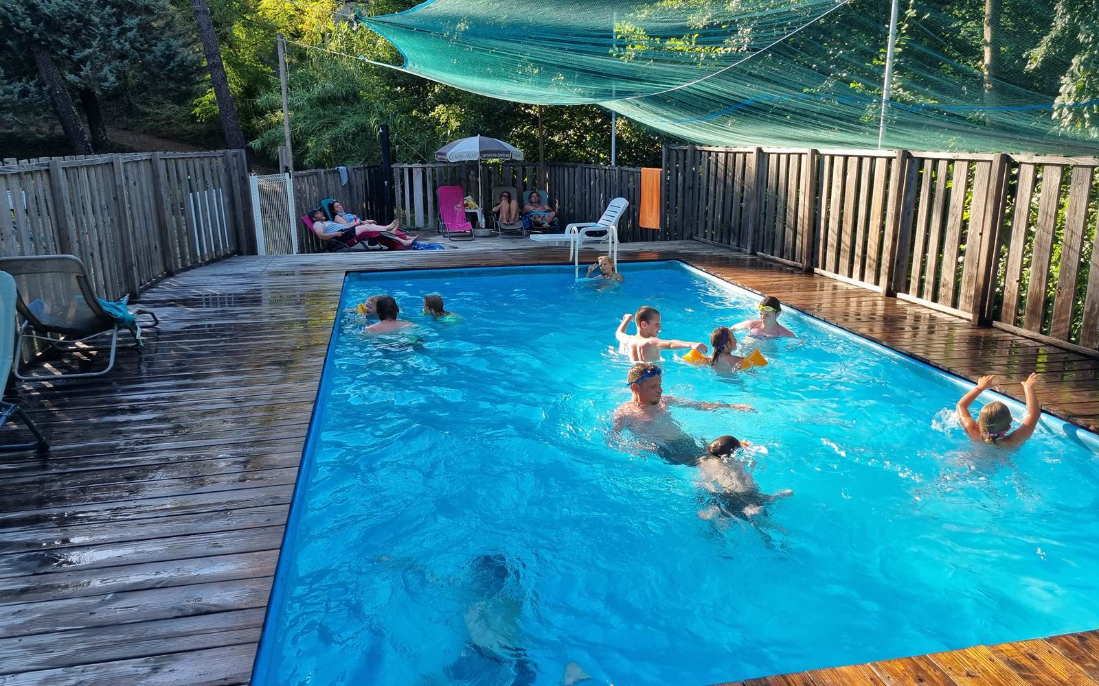 La piscine Orée des Cévennes