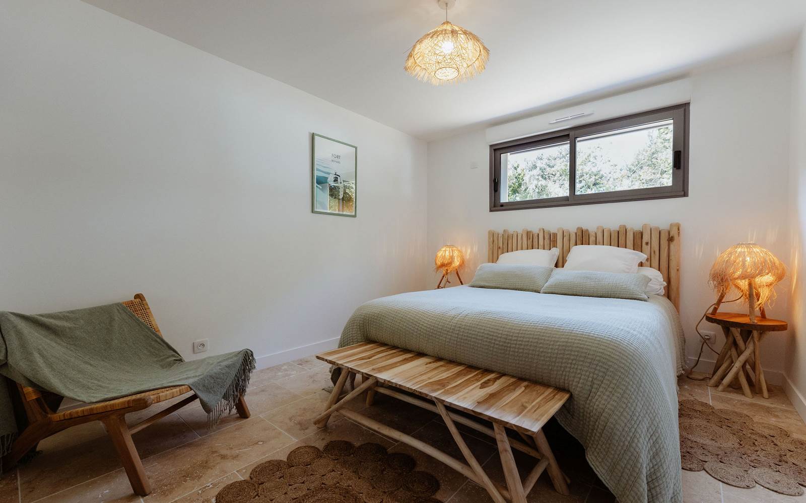 Chambre ecume lit double XO 17 1