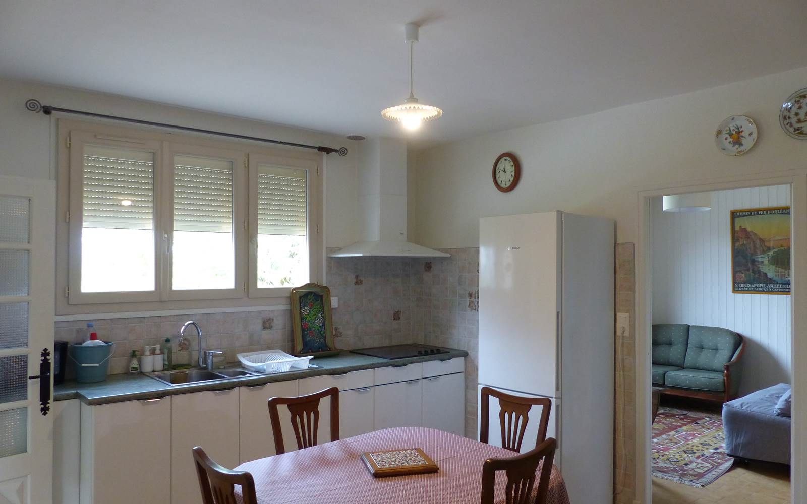 Gite " LES HAUTS DE CUREMONTE"  -  La Cuisine