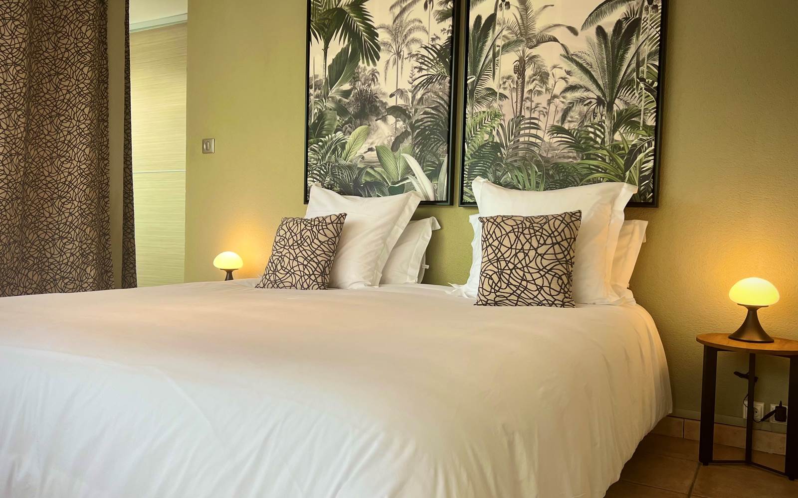 Chambre Galabé 9 - La villa des cannes - Sainte Marie - île de la  Reunion