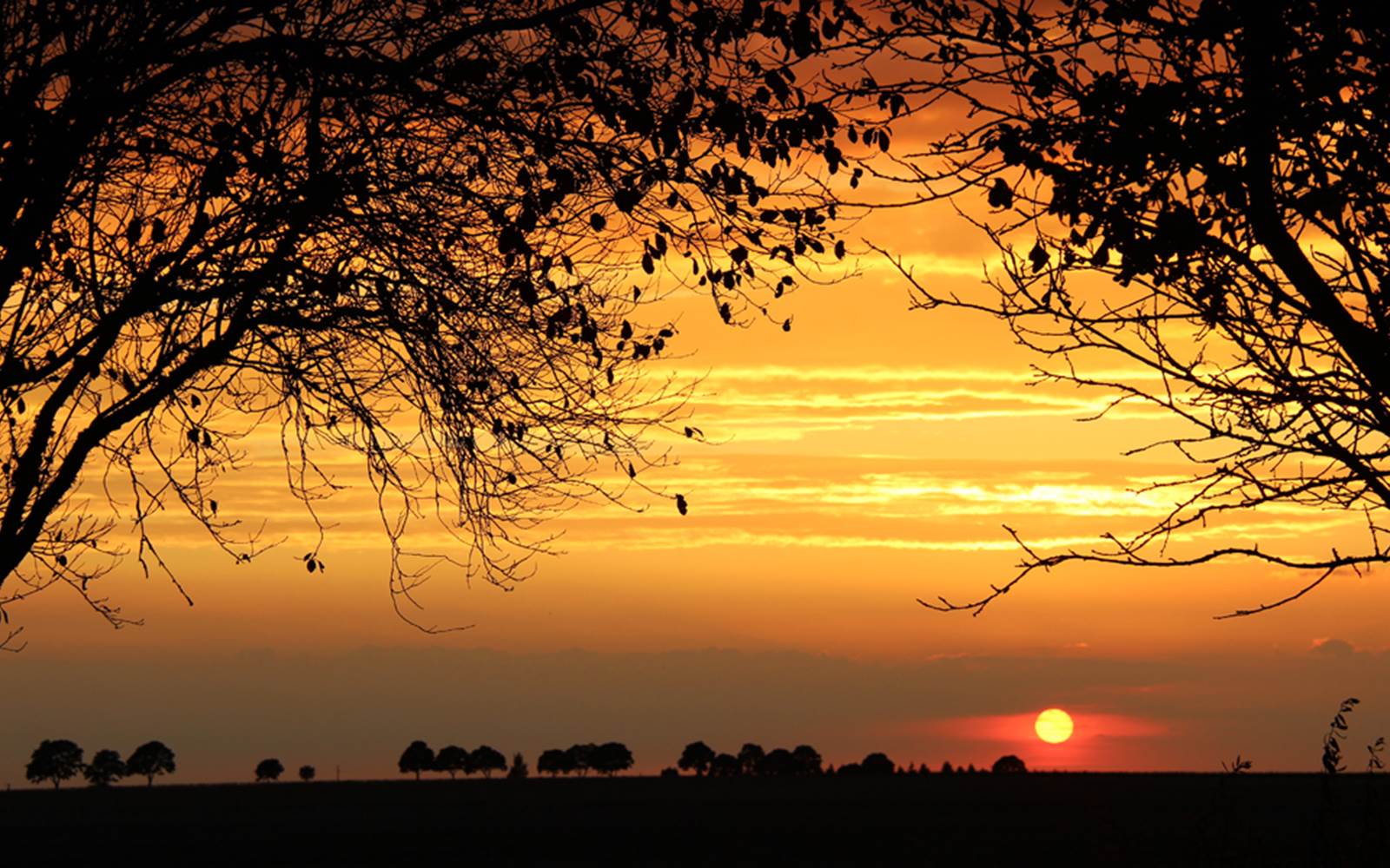 La Bihourderie sunset