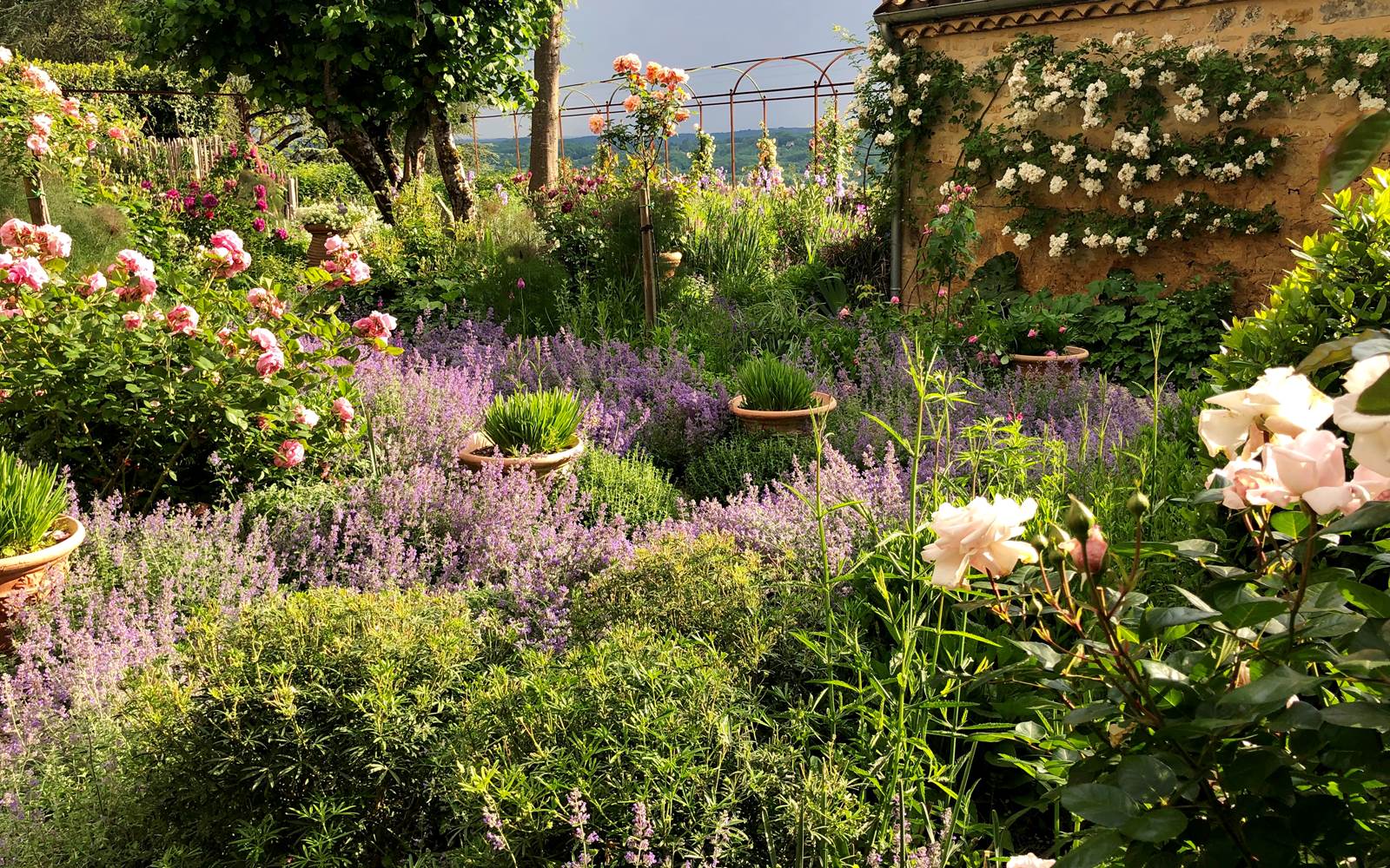 jardin-fleuri-privé-gite-domme-dordogne