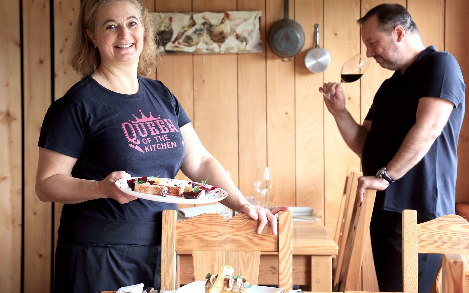 Christelle et Frédéric , les hôtes de la maison