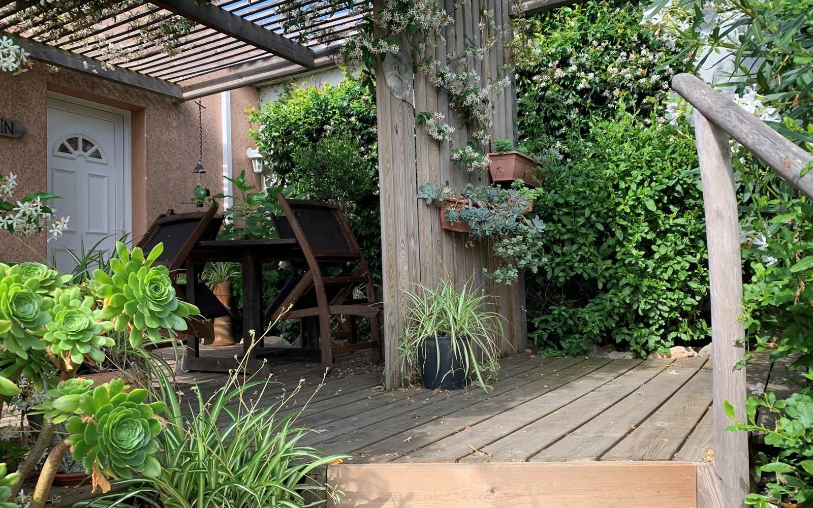 Le jardin de "LA ESCALA"
