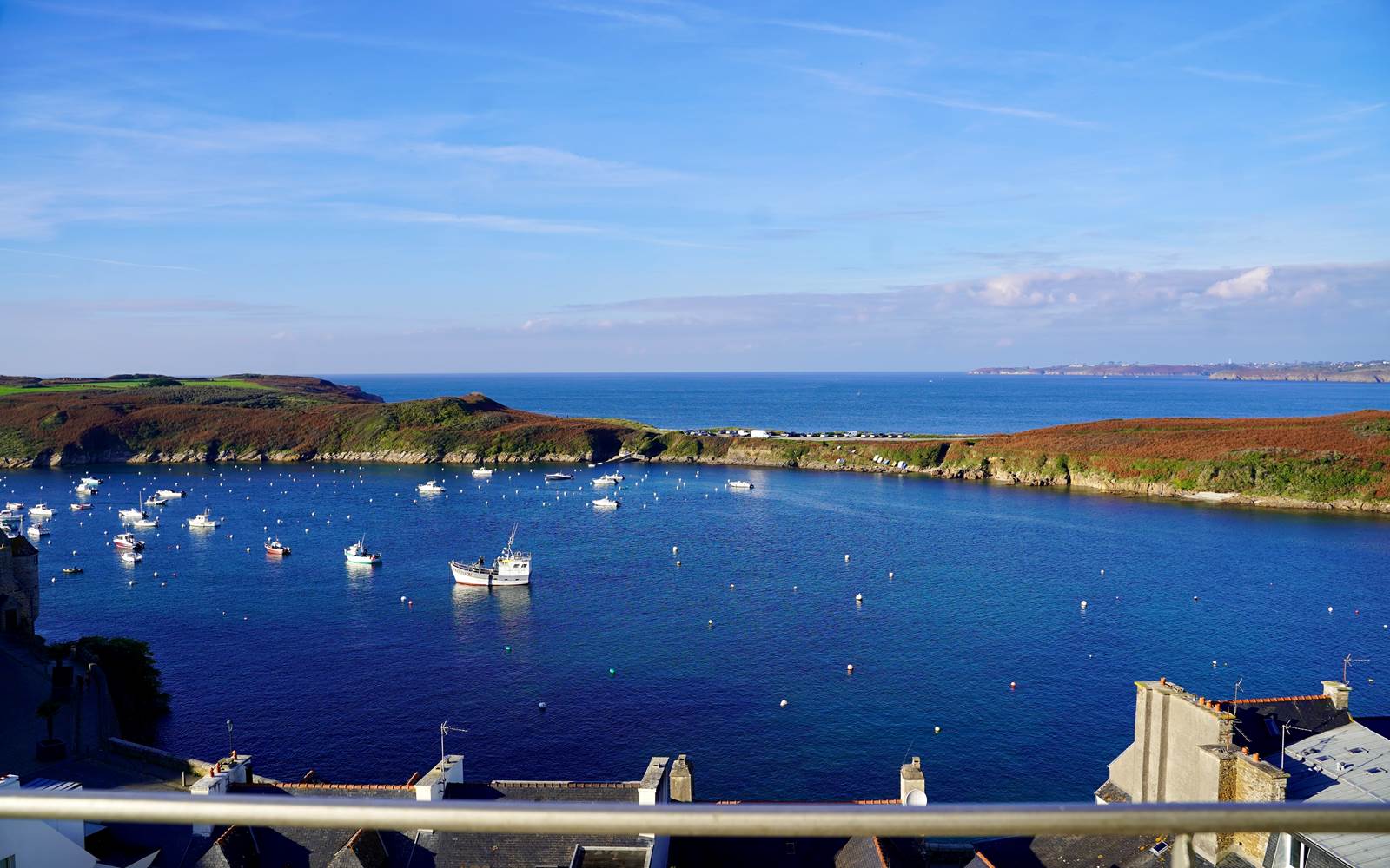 Vue sur le port du Conquet