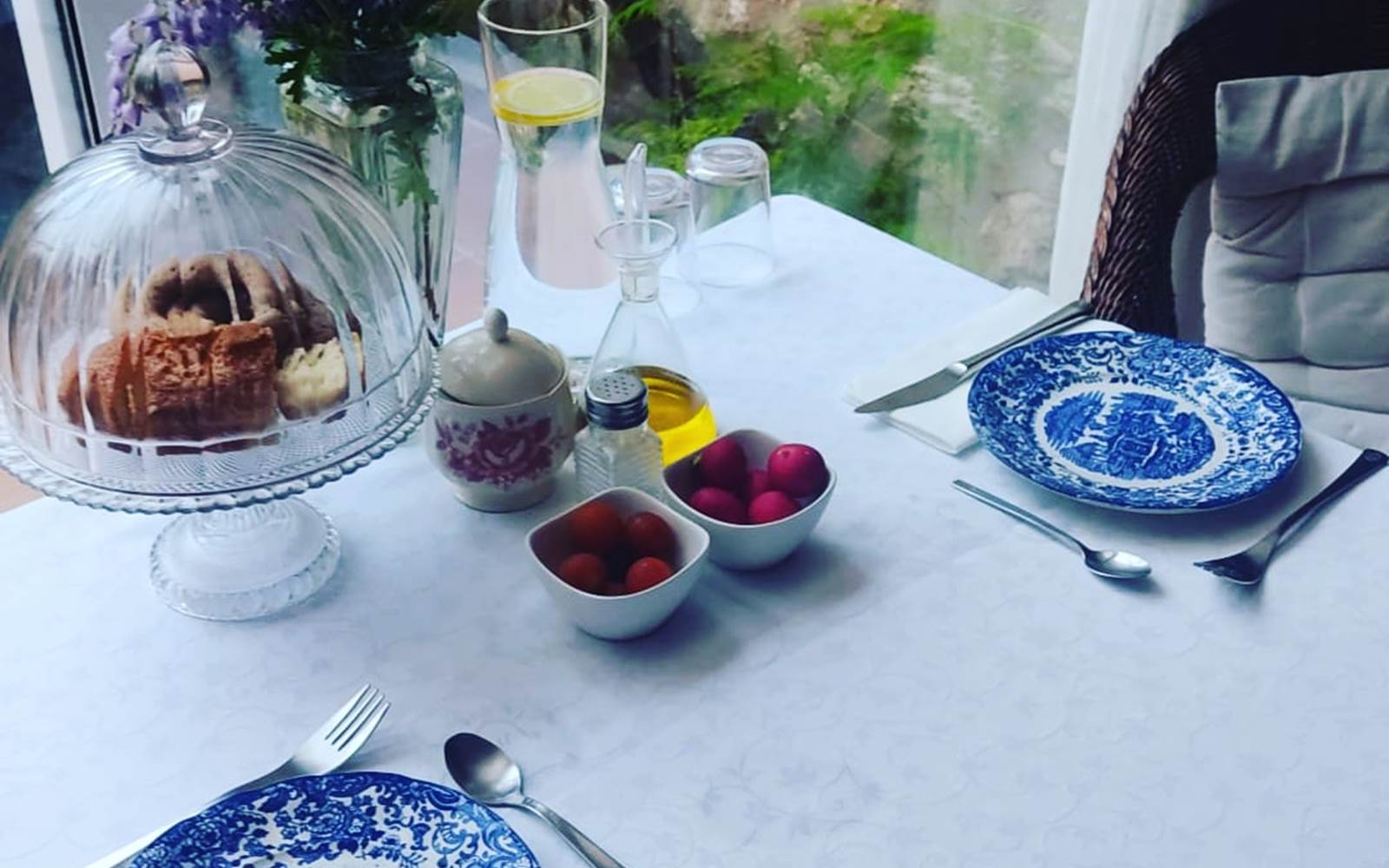Breakfast, fresh and home made