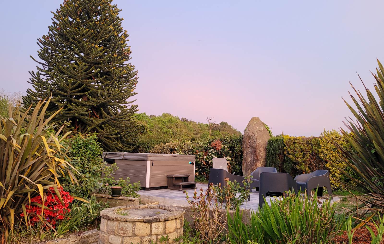 Terrasse du spa-carousel