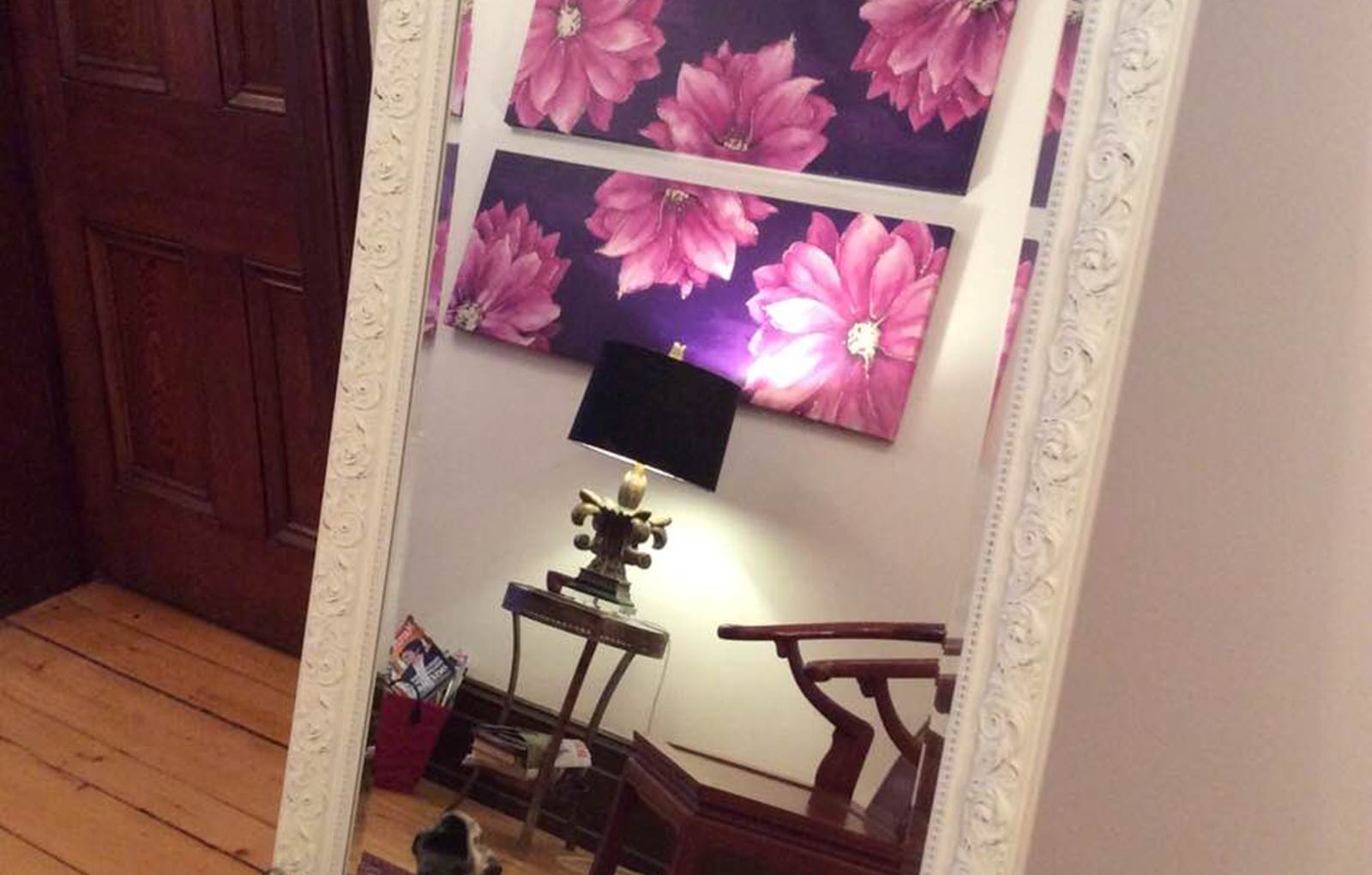 L'accès aux chambres par le salon convivial-carousel