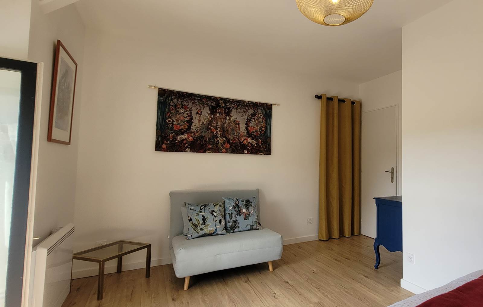 Chambre Merrien - Banquette 3ème lit-carousel