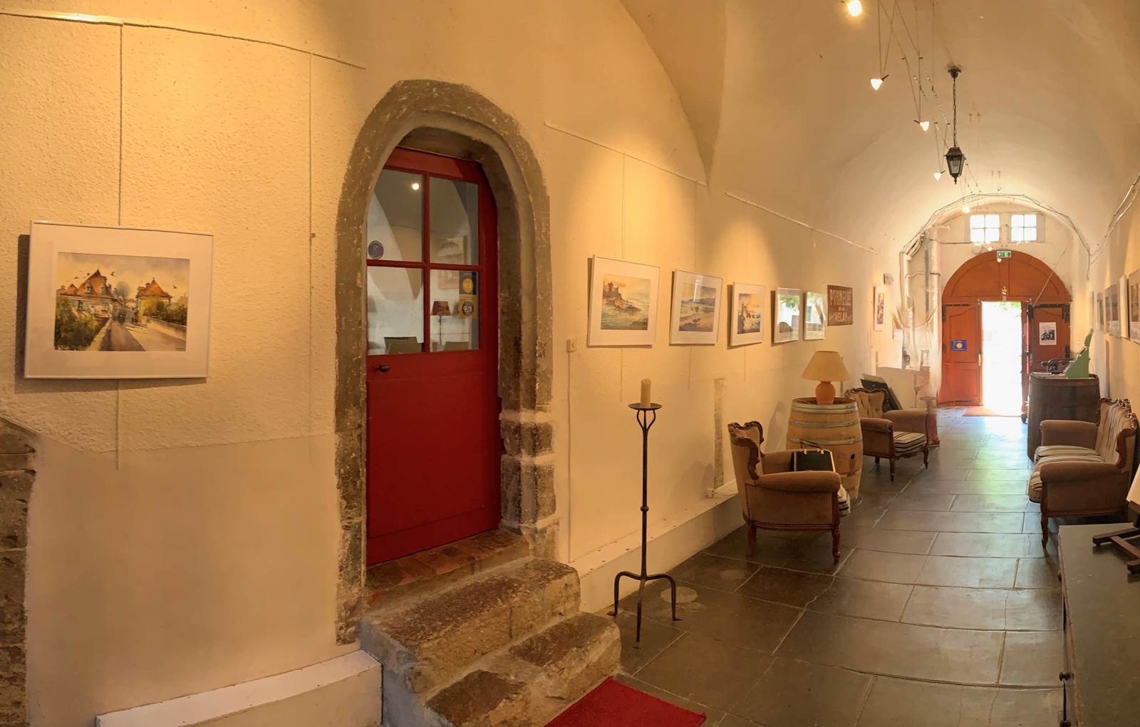 ERMITAGE SAINT-VINCENT - Le grand hall-carousel