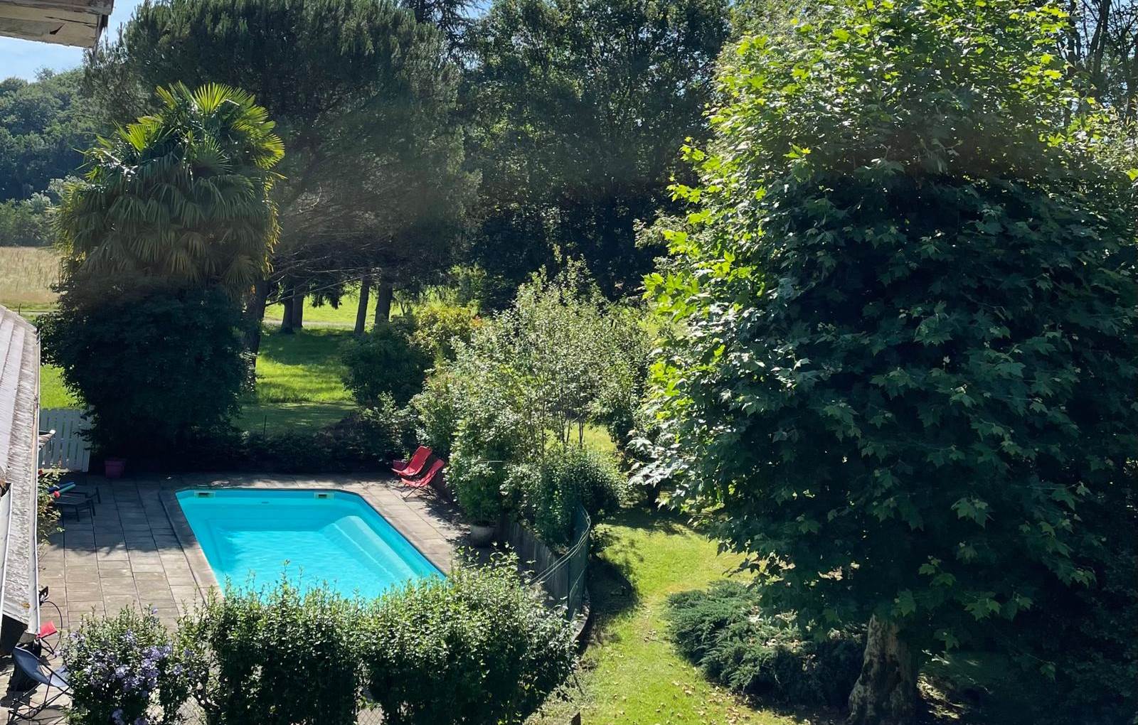 La vue depuis les chambres du gîte Tourmalet-carousel