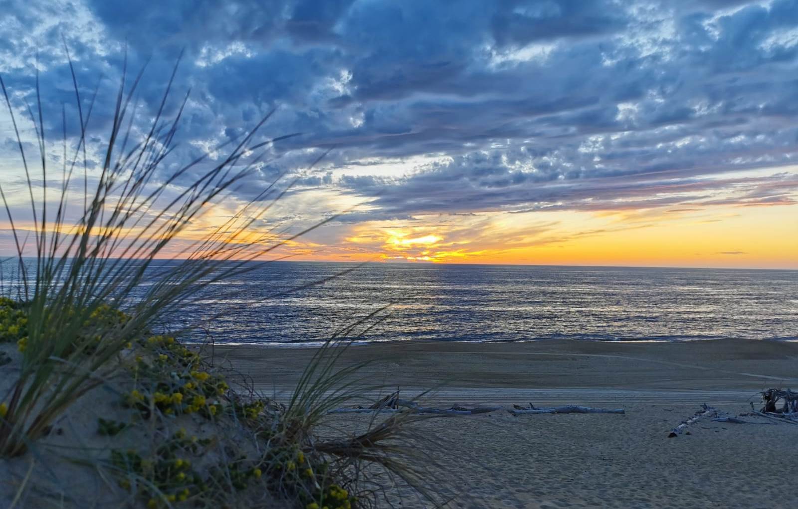 Coucher de soleil sur la plage de Labenne-carousel