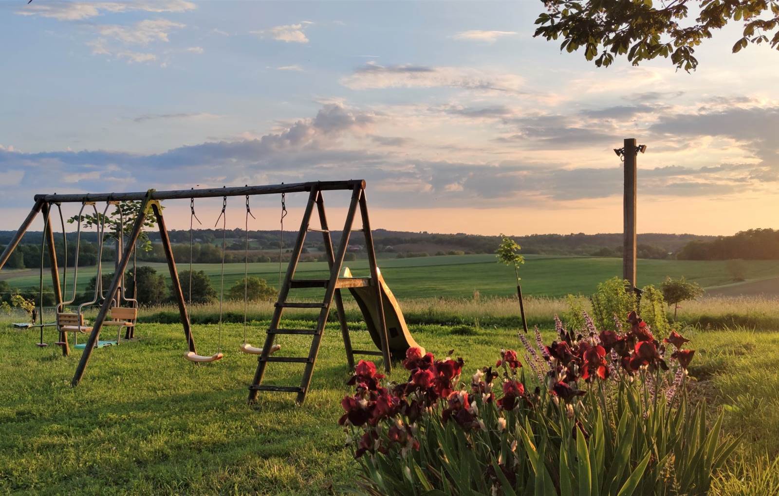 Aire de jeu-carousel