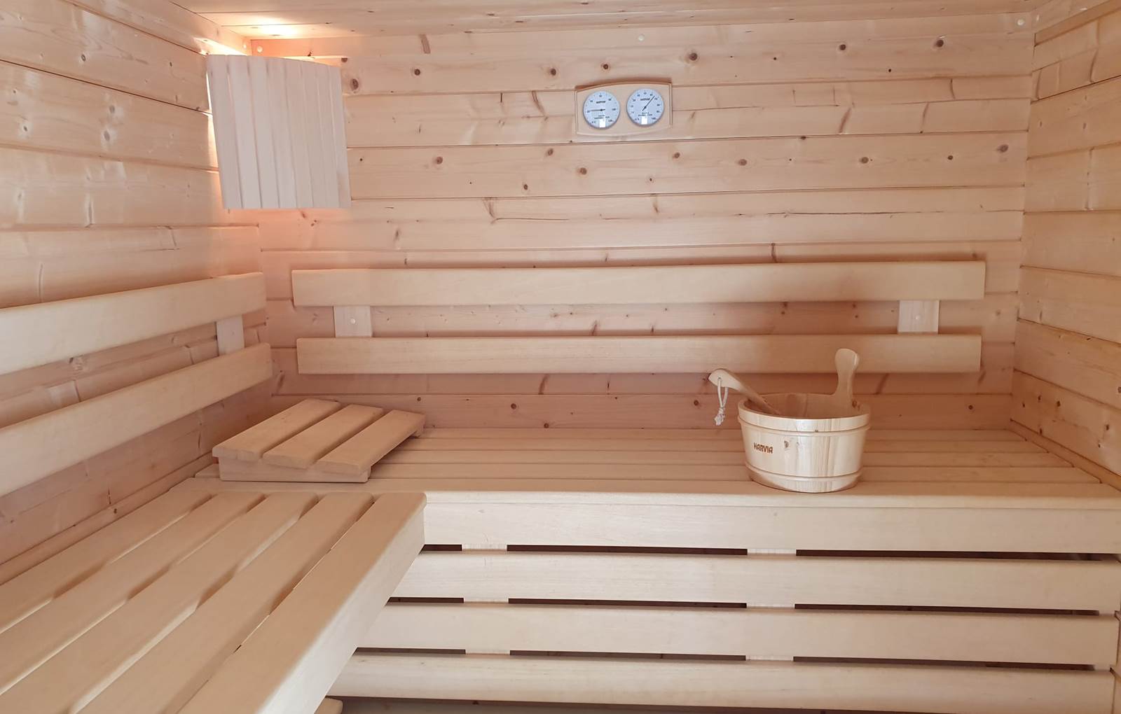 Sauna du SPA ,détente, sérénité, nature-carousel