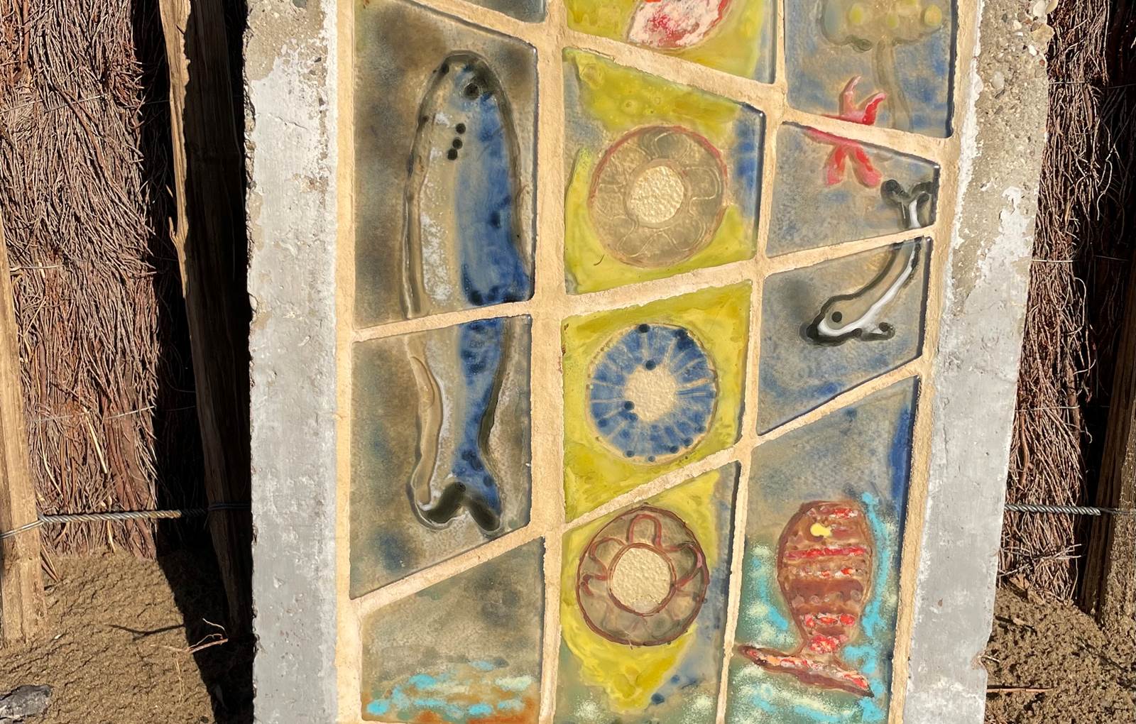 Le long de la piste cyclable Sète-carousel