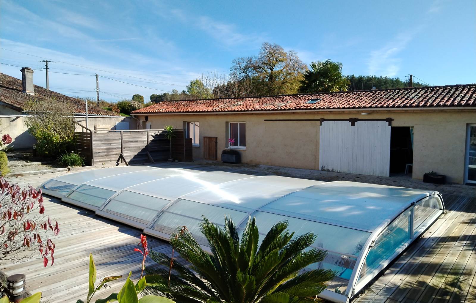 Piscine couverte-carousel