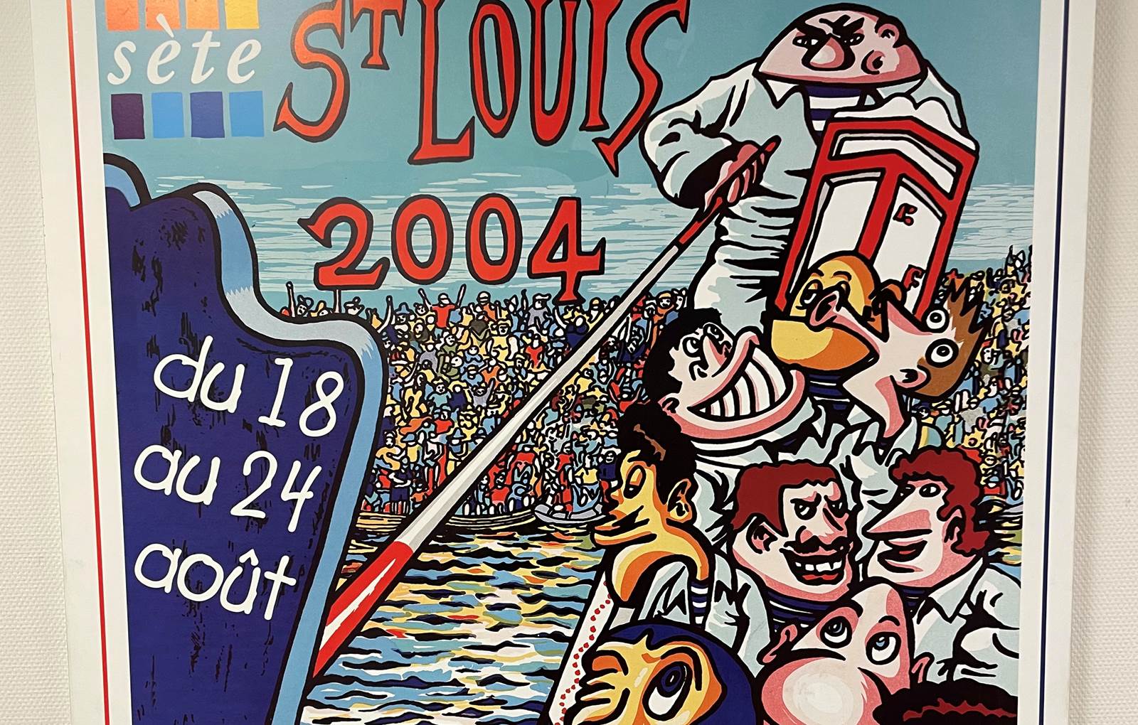 Les joutes Di Rosa peintre Sète-carousel